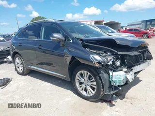 2010 Lexus RX 450h with VIN JTJBC1BA7A2406081, listed as a IAAI auction lot 42586401 with 129,594 mi miles and . Bid and sale history available at DreamBid. Image 1.