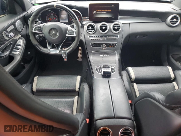 2016 Mercedes-Benz C 63 S AMG with VIN 55SWF8HB3GU127350, listed as a Copart auction lot 72689024 with 66,299 mi miles and Salvage title. Bid and sale history available at DreamBid. Image 8.