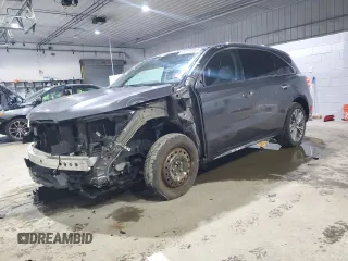 2017 Acura MDX w/Technology Pkg with VIN 5J8YD4H53HL002268, listed as a Copart auction lot 88578385 with 92,764 mi miles and Salvage Title. Bid and sale history available at carsss.com. Image 1.