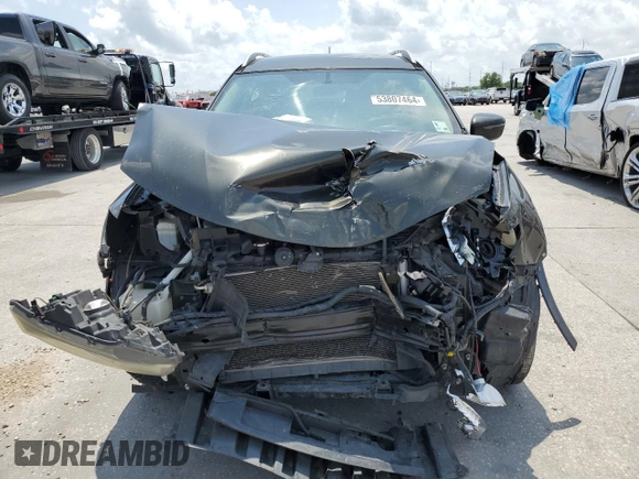 2016 Nissan Rogue S with VIN 5N1AT2MNXGC863261, listed as a Copart auction lot 53807464 with 109,166 mi miles and Salvage Title. Bid and sale history available at DreamBid. Image 5.