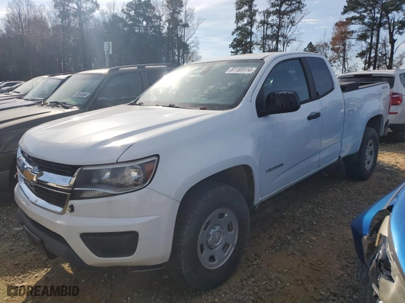 2018 Chevrolet Colorado 4WD Work Truck with VIN 1GCHTBEA1J1192094, listed as a Copart auction lot 81169114 with 171,270 mi miles and Clean Title. Bid and sale history available at carsss.com. Image 1.