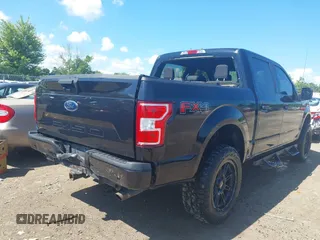 2020 Ford F-150 XL with VIN 1FTEW1E55LFB44370, listed as a IAAI auction lot 42635004 with 54,502 mi miles and . Bid and sale history available at DreamBid. Image 4.