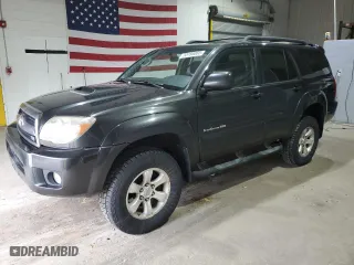 2006 Toyota 4Runner SR5 with VIN JTEBT14R860057792, listed as a Copart auction lot 53186065 with 291,576 mi miles and Clean Title. Bid and sale history available at carsss.com. Image 1.