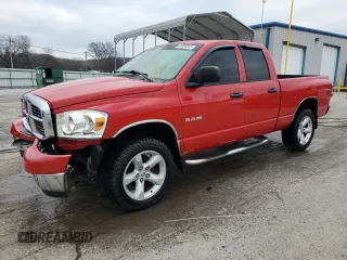 2008 Dodge 1500 SLT z VIN 1D7HU18N88S517520, wystawiony jako Copart lot #44958945 z przebiegiem 162 666 mil mil oraz Szkoda całkowita • Salvage title. Historia ofert i sprzedaży dostępna na DreamBid. Obrazek 1.