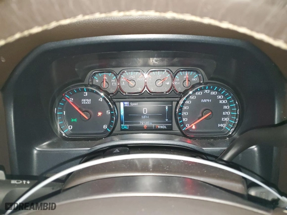 2018 GMC Sierra 1500 SLT with VIN 3GTU2NEC4JG338378, listed as a Copart auction lot 46103875 with 79,120 mi miles and Salvage Title. Bid and sale history available at carsss.com. Image 9.