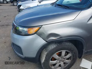 2012 Kia Sorento LX with VIN 5XYKT4A19CG236143, listed as a IAAI auction lot 42027173 with 177,148 mi miles. Bid and sale history available at carsss.com. Image 12.