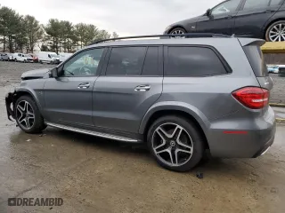2018 Mercedes-Benz GLS with VIN 4JGDF7DE5JB031034, listed as a Copart auction lot 47099045 with 108,826 mi miles and Salvage Title. Bid and sale history available at carsss.com. Image 2.
