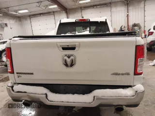2020 Ram 1500 Big Horn with VIN 1C6SRFBT7LN404274, listed as a IAAI auction lot 41576959 with 66,394 mi miles. Bid and sale history available at carsss.com. Image 16.