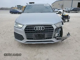 2018 Audi Q3 Premium with VIN WA1BCCFS3JR016761, listed as a Copart auction lot 46091235 with 50,440 mi miles and Salvage Title. Bid and sale history available at carsss.com. Image 5.