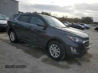 2018 Chevrolet Equinox LT with VIN 3GNAXJEV3JS552622, listed as a Copart auction lot 47619245 with 80,294 mi miles and Salvage title. Bid and sale history available at DreamBid. Image 4.