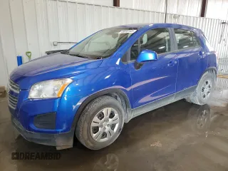 2016 Chevrolet Trax LS with VIN KL7CJKSB5GB614753, listed as a Copart auction lot 48830165 with 185,951 mi miles and Clean Title. Bid and sale history available at carsss.com. Image 1.
