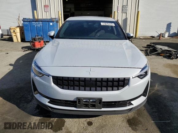 2023 Polestar 2 with VIN YSMEG3KA6PL135246, listed as a Copart auction lot 80104594 with 46,112 mi miles and Salvage Title. Bid and sale history available at carsss.com. Image 5.