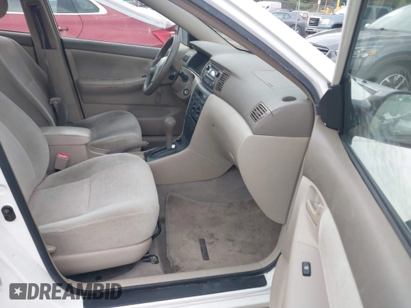 2005 Toyota Corolla CE with VIN JTDBR32E952053414, listed as a IAAI auction lot 42186389 with Not Provided miles and . Bid and sale history available at DreamBid. Image 5.