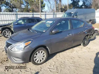 2018 Nissan Versa Sedan SV with VIN 3N1CN7APXJL804137, listed as a Copart auction lot 51044305 with 123,702 mi miles and Salvage Title. Bid and sale history available at carsss.com. Image 1.