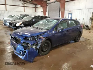 2018 Subaru Impreza with VIN 4S3GTAA68J1735495, listed as a Copart auction lot 59194245 with 156,213 mi miles and Clean title. Bid and sale history available at DreamBid. Image 1.