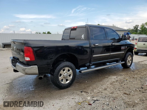 2015 Ram 2500 SLT with VIN 3C6UR5DL3FG529110, listed as a Copart auction lot 60969505 with 147,246 mi miles and Salvage title. Bid and sale history available at DreamBid. Image 3.