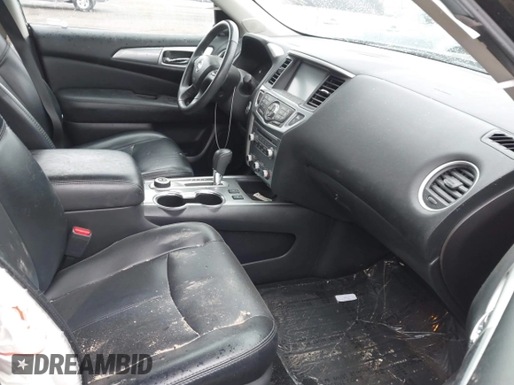 2017 Nissan Pathfinder SV with VIN 5N1DR2MMXHC675442, listed as a IAAI auction lot 42309321 with 48,343 mi miles and . Bid and sale history available at DreamBid. Image 5.