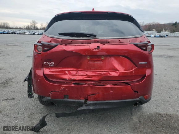 2021 Mazda CX-5 Touring with VIN JM3KFBCMXM1451736, listed as a Copart auction lot 51019245 with 9,789 mi miles and Salvage Title. Bid and sale history available at carsss.com. Image 6.