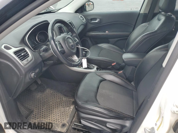 2018 Jeep Compass Latitude with VIN 3C4NJDBB2JT177663, listed as a Copart auction lot 64429065 with 149,317 mi miles and Salvage title. Bid and sale history available at DreamBid. Image 7.