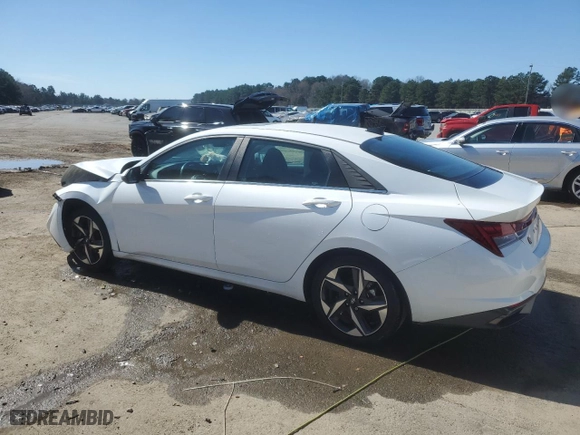 2023 Hyundai Elantra Limited with VIN 5NPLP4AG1PH097203, listed as a Copart auction lot 47315755 with 14,010 mi miles and Salvage Title. Bid and sale history available at carsss.com. Image 2.