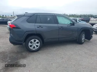 2025 Toyota RAV4 LE with VIN 2T3H1RFV9SW368568, listed as a IAAI auction lot 41330480 with 1,061 mi miles. Bid and sale history available at carsss.com. Image 4.