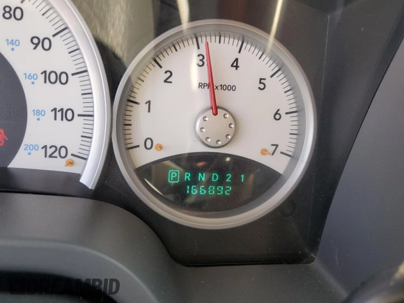 2005 Dodge Dakota SLT with VIN 1D7HE48N35S223260, listed as a Copart auction lot 53379715 with 166,892 mi miles and Clean Title. Bid and sale history available at DreamBid. Image 9.