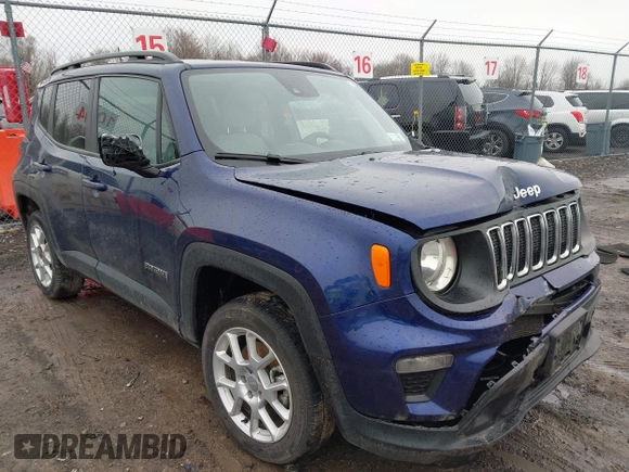 2021 Jeep Renegade Islander with VIN ZACNJDBB5MPN32608, listed as a IAAI auction lot 42018936 with 23,097 mi miles and . Bid and sale history available at DreamBid. Image 1.