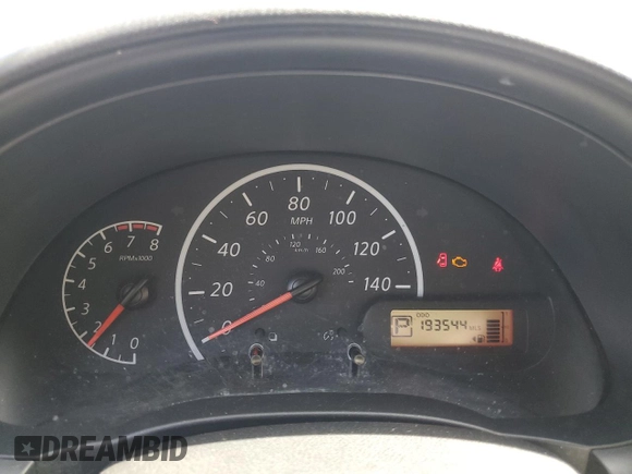 2017 Nissan Versa S Plus with VIN 3N1CN7AP7HL892283, listed as a Copart auction lot 61260695 with 193,544 mi miles and Salvage title. Bid and sale history available at DreamBid. Image 9.