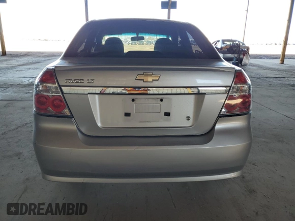 2009 Chevrolet Aveo 2LT with VIN KL1TG56E29B607616, listed as a Copart auction lot 62552825 with 118,947 mi miles and Salvage title. Bid and sale history available at DreamBid. Image 6.