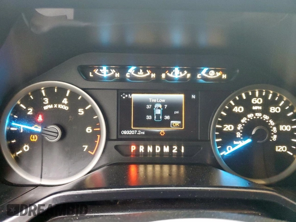 2015 Ford F-150 XLT with VIN 1FTEW1EG4FKE64891, listed as a Copart auction lot 60858225 with 93,207 mi miles and Clean title. Bid and sale history available at DreamBid. Image 9.