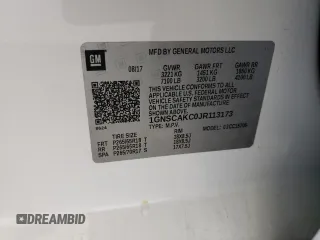 2018 Chevrolet Tahoe LS with VIN 1GNSCAKC0JR113173, listed as a Copart auction lot 51320835 with 155,251 mi miles and Clean title. Bid and sale history available at DreamBid. Image 13.