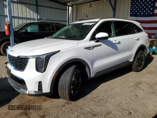 2024 Kia Sorento S z VIN 5XYRLDJC2RG278081, wystawiony jako Copart lot #59394755 z przebiegiem 29 939 mil mil oraz Szkoda całkowita • Salvage title. Historia ofert i sprzedaży dostępna na DreamBid. Obrazek 1.