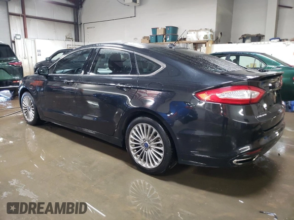 2013 Ford Fusion Titanium with VIN 3FA6P0K97DR383366, listed as a Copart auction lot 50388125 with 86,743 mi miles and Salvage Title. Bid and sale history available at carsss.com. Image 2.