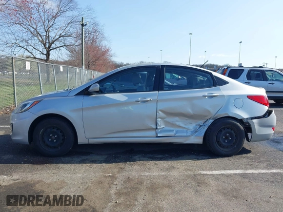 2013 Hyundai Accent GLS with VIN KMHCT4AE4DU477465, listed as a IAAI auction lot 41930256 with 48,877 mi miles and . Bid and sale history available at carsss.com. Image 14.