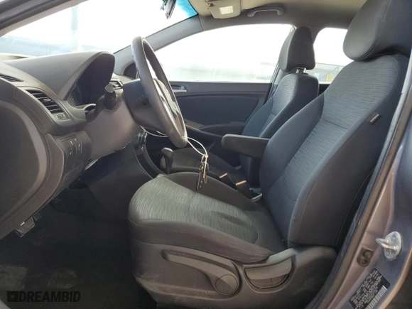 2015 Hyundai Accent GS with VIN KMHCT5AE4FU232299, listed as a Copart auction lot 46483495 with 52,530 mi miles and Salvage Title. Bid and sale history available at carsss.com. Image 7.