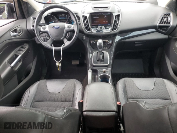2013 Ford Escape Titanium z VIN 1FMCU0J93DUB42576, wystawiony jako Copart lot #61439285 z przebiegiem 147 141 mil mil oraz Czysty tytuł • Clean title. Historia ofert i sprzedaży dostępna na DreamBid. Obrazek 8.