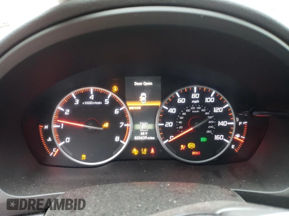 2022 Acura ILX w/Premium/A-Spec Package with VIN 19UDE2F86NA002673, listed as a Copart auction lot 73396842 with 24,439 mi miles. Bid and sale history available at carsss.com. Image 9.
