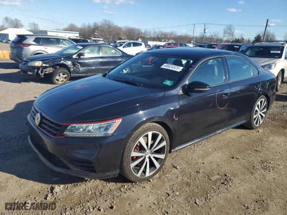 2018 Volkswagen Passat V6 GT with VIN 1VWJM7A3XJC036530, listed as a Copart auction lot 45624325 with 77,355 mi miles and Salvage Title. Bid and sale history available at carsss.com. Image 1.