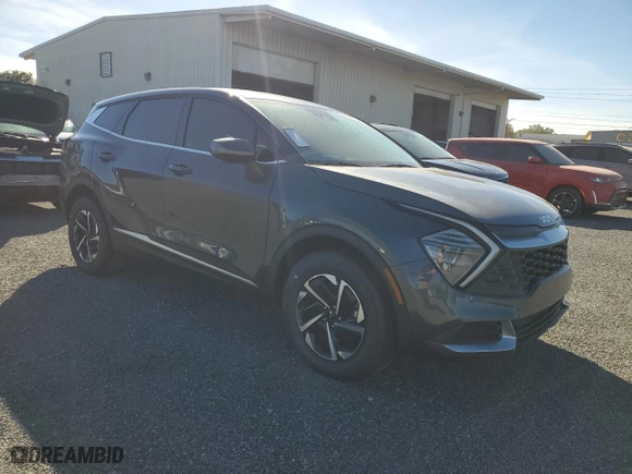 2024 Kia Sportage Hybrid LX with VIN KNDPUCDG1R7157200, listed as a Copart auction lot 80997764 with 0 mi miles and Salvage Title. Bid and sale history available at carsss.com. Image 4.