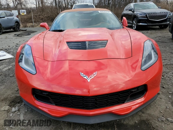 2016 Chevrolet Corvette Z06 3LZ with VIN 1G1YU3D63G5600184, listed as a Copart auction lot 88636455 with 4,042 mi miles and Salvage Title. Bid and sale history available at carsss.com. Image 5.
