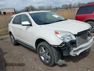 2013 Chevrolet Equinox LT z VIN 1GNALDEK9DZ112091, wystawiony jako IAAI lot #42120018 z przebiegiem 169 521 mil mil oraz . Historia ofert i sprzedaży dostępna na DreamBid. Obrazek 1.