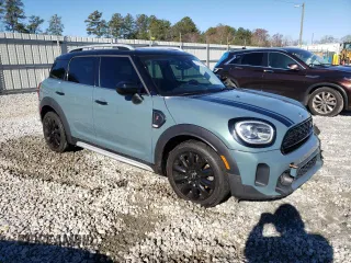 2021 MINI Countryman Cooper S with VIN WMZ53BR06M3M31586, listed as a Copart auction lot 84194484 with 70,141 mi miles and Salvage Title. Bid and sale history available at carsss.com. Image 4.