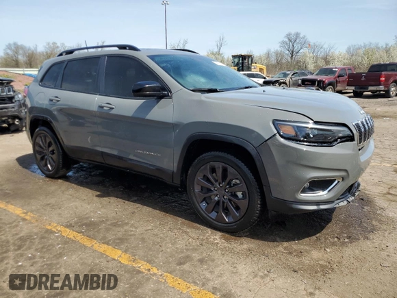 2022 Jeep Cherokee Limited with VIN 1C4PJMDX7ND541072, listed as a Copart auction lot 54271245 with 54,076 mi miles and Non repairable. Bid and sale history available at DreamBid. Image 4.
