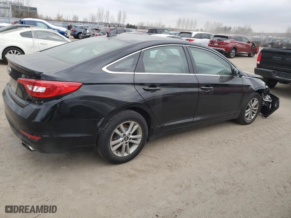 2015 Hyundai Sonata 2.4L SE with VIN 5NPE24AF6FH251529, listed as a Copart auction lot 86374654 with 166,764 mi miles and Salvage Title. Bid and sale history available at carsss.com. Image 3.