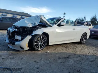 2023 BMW 4 Series 430i with VIN WBA23AT06PCM49500, listed as a Copart auction lot 82851064 with 0 mi miles and Non Repairable. Bid and sale history available at carsss.com. Image 1.