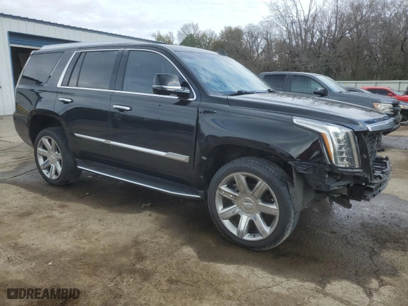 2019 Cadillac Escalade with VIN 1GYS3AKJXKR265299, listed as a Copart auction lot 86336404 with 142,040 mi miles and Salvage Title. Bid and sale history available at carsss.com. Image 4.