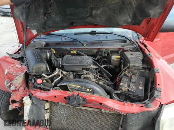 2006 Dodge Dakota SLT with VIN 1D7HW42N56S565283, listed as a Copart auction lot 77792994 with 272,398 mi miles and Salvage Title. Bid and sale history available at carsss.com. Image 11.