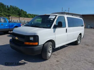 2009 Chevrolet Express Cargo with VIN 1GCFG154691155652, listed as a IAAI auction lot 42692824 with 40,430 mi miles and . Bid and sale history available at DreamBid. Image 2.