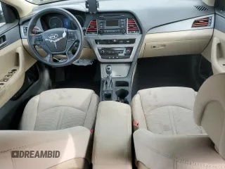2017 Hyundai Sonata 2.4L with VIN 5NPE24AF0HH591939, listed as a Copart auction lot 54394845 with 102,721 mi miles and Clean Title. Bid and sale history available at carsss.com. Image 8.