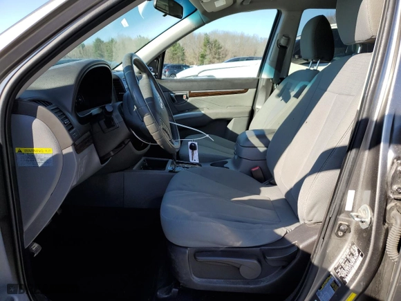 2011 Hyundai Santa Fe GLS with VIN 5XYZGDAB7BG016445, listed as a Copart auction lot 52954665 with 239,766 mi miles and Clean Title. Bid and sale history available at carsss.com. Image 7.